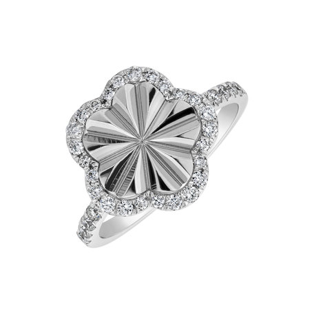 Diamond ring Flower Geometry