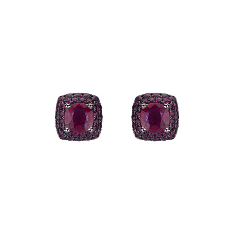 Earrings with Ruby Violette Exlusive