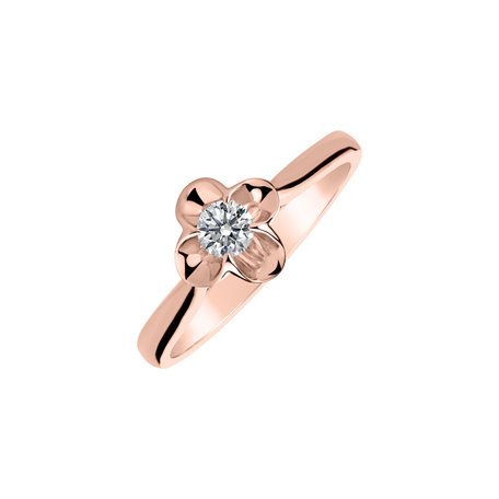 Diamond ring Vesper Flower