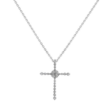 Diamond pendant Viola Kiss