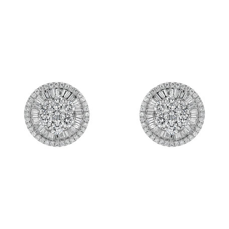 Diamond earrings Makeda