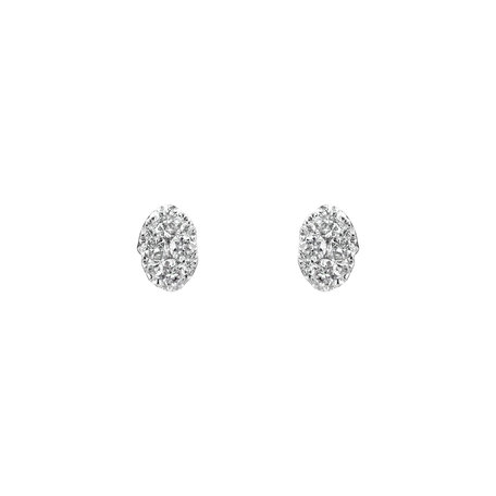 Diamond earrings Luxury Droplet