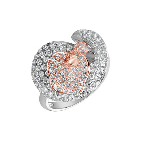 Diamond ring Sinful Flower