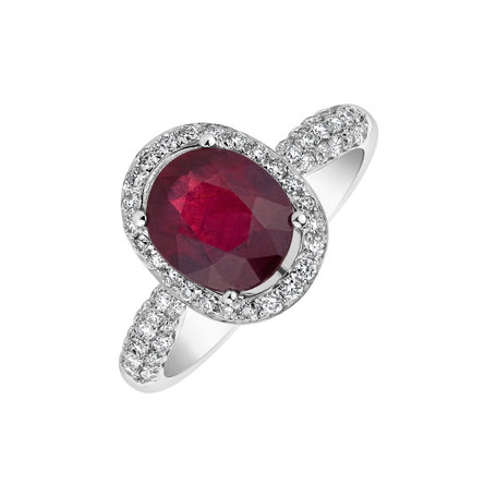 Diamond ring with Ruby Phoronix