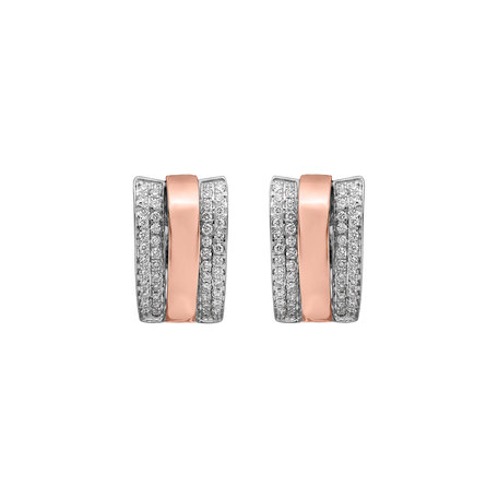 Diamond earrings Dream Symetry