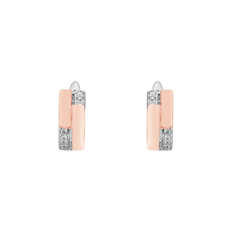 Diamond earrings Star Opium