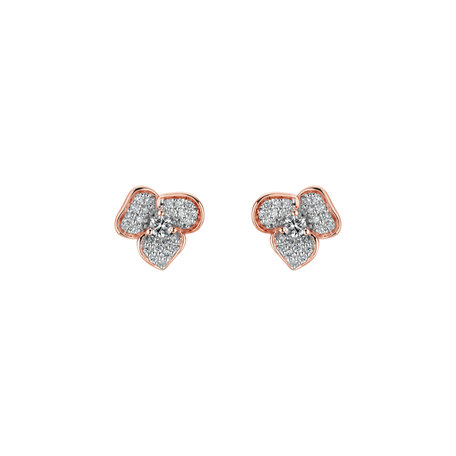 Diamond earrings Secret Orchid