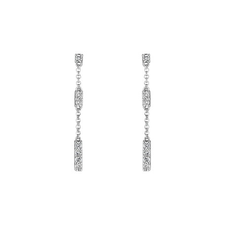 Diamond earrings Auriga