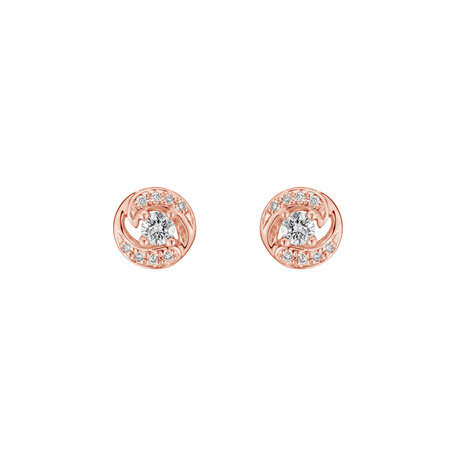 Diamond earrings Star Lovers