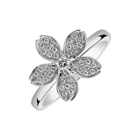 Diamond ring Dazzling Bloom