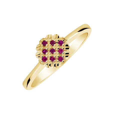 Ring with Ruby Anana