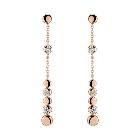 Diamond earrings Moonshine Waterfall