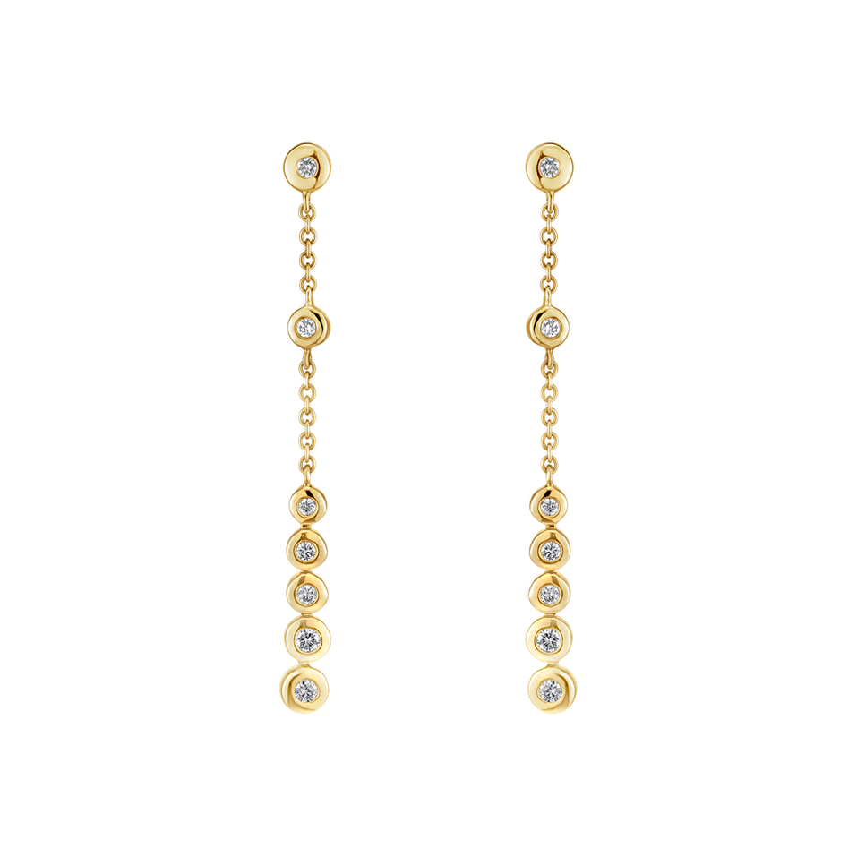 Diamond earrings Moonshine Waterfall