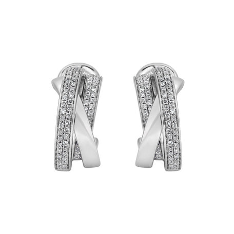 Diamond earrings Miracle Labyrinth