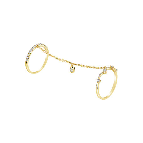 Diamond ring Golden Loop