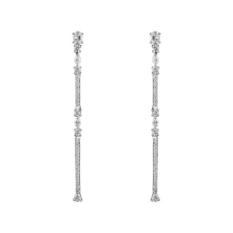 Diamond earrings Shiny Waterfall