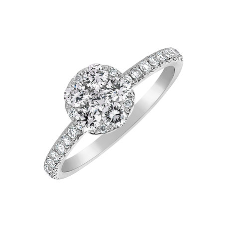 Diamond ring Sunshine Opus