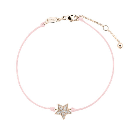 Diamond bracelet Star Message