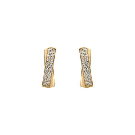 Diamond earrings Sparkling Mosaic