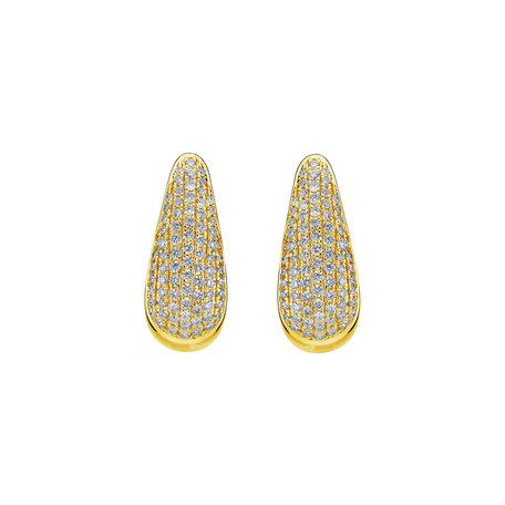 Diamond earrings Charming Gem