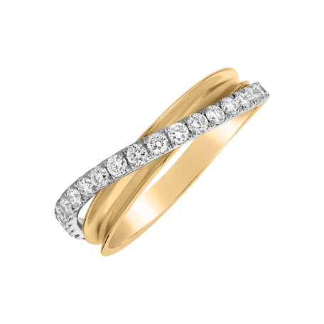 Diamond ring Ribbon Passion