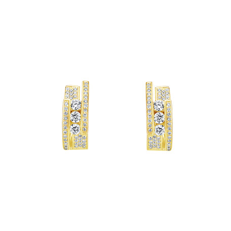 Diamond earrings Galaxy Secret