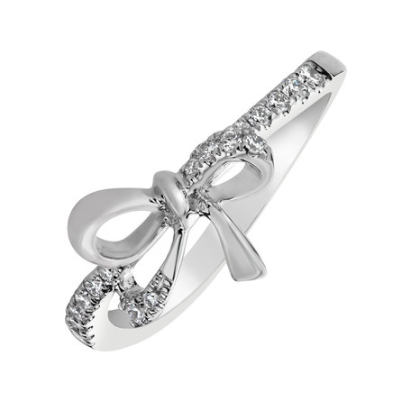 Diamond ring Shiny Ribbon