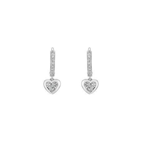 Diamond earrings Divine Love