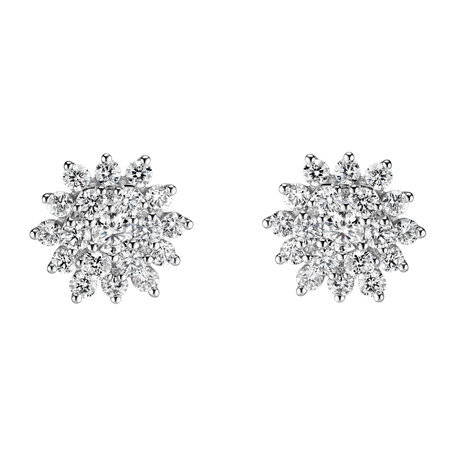 Diamond earrings Evening Sky