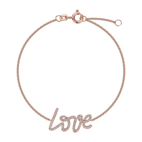 Bracelet with diamonds Seductive Love