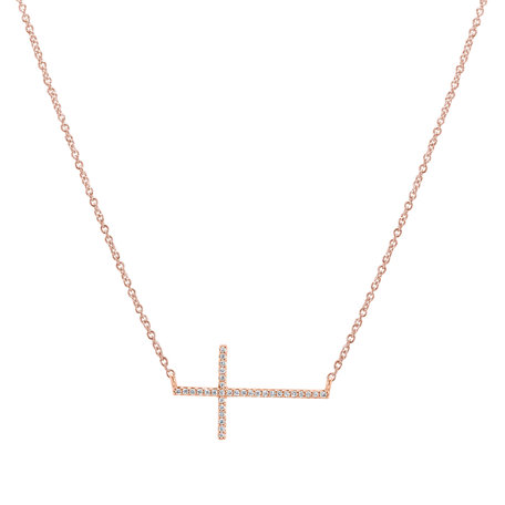 Diamond necklace Luxury Cross