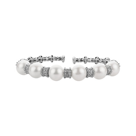 Diamond bracelet with Pearl Virgin Symphony