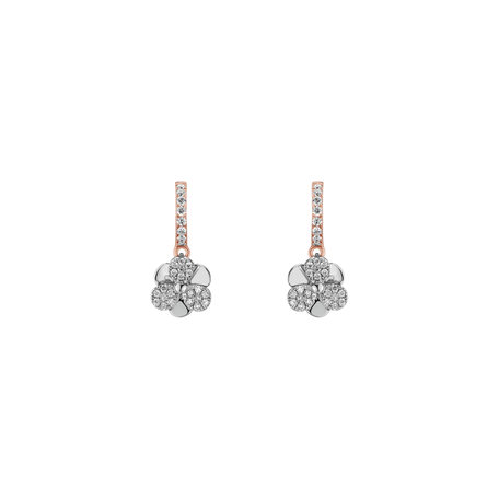 Diamond earrings Bloom Devotion