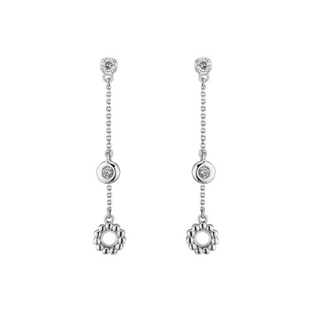 Diamond earrings Regal Reverie