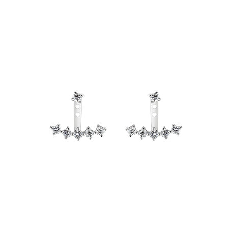 Diamond earrings Aurora Interlude