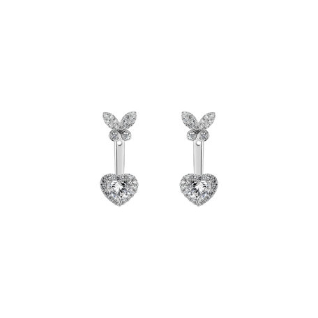 Diamond earrings Majestic Infinity