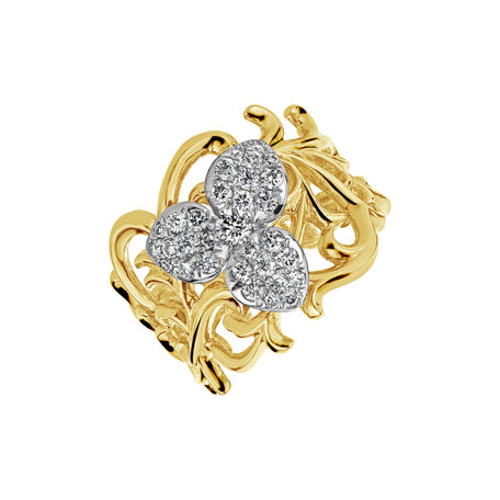 Diamond ring Citrus Yellow