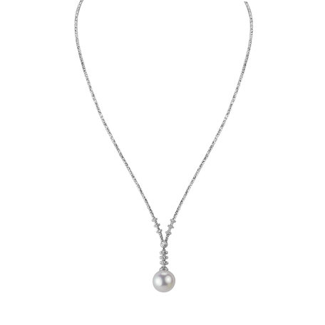 Necklace with Pearl Gem Grace