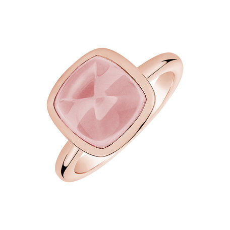 Ring with Rose Quartz Mistress Temptation