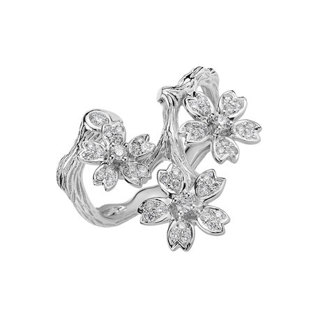 Diamond ring Flower Feeling