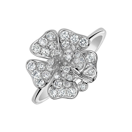 Diamond ring Brilliant Flower