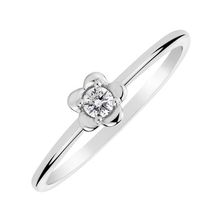 Diamond ring Delightful Flower