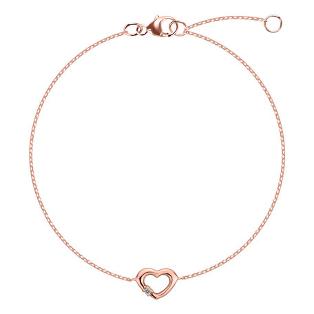 Diamond bracelet Sparkling Heart