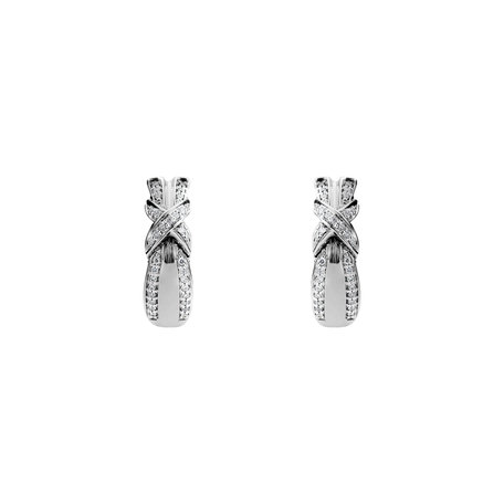 Diamond earrings Best Wish