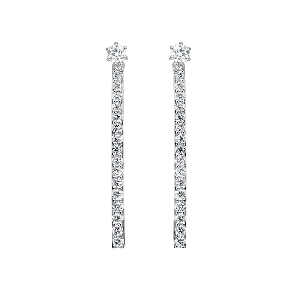 Diamond earrings Flying Star