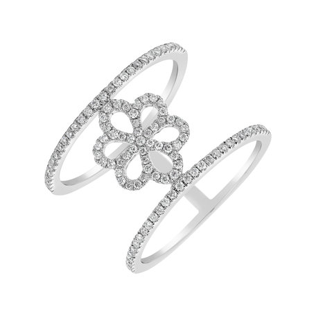 Diamond ring Glamour Flower