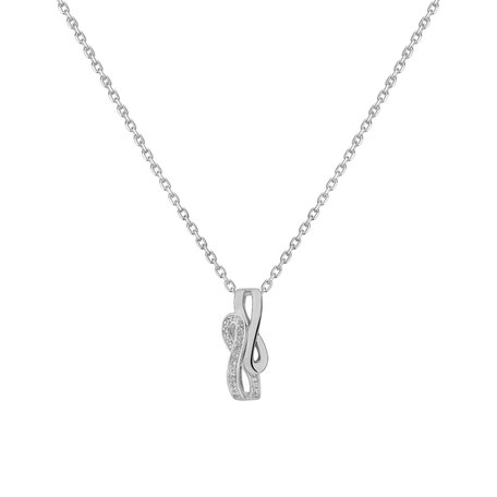 Diamond pendant Shiny Loop