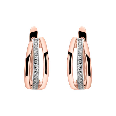 Diamond earrings Sparkling Memory