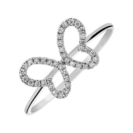 Diamond ring Butterfly