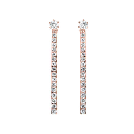 Diamond earrings Flying Star